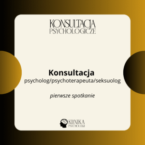 Usługa psychologiczna - Konsultacja psychologiczna (pierwsza wizyta)